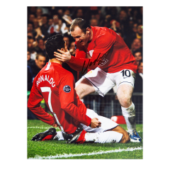 Wayne Rooney — Manchester United, świętowanie z CR7